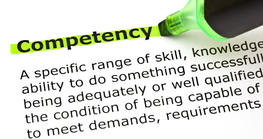 description of the definition of competencies